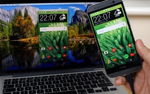 چگونه صفحه گوشی را به صورت بی سیم روی لپ تاپ نمایش دهیم؟